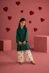 Wonder Woman K 2001 Kids Girls Wear Kurti With Bottom
